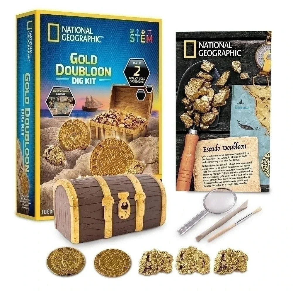 National geographic gold digging kit for kids children's activity arts and craft